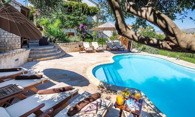 Municipality of Trogir Villa | Villa With Private Pool and Sea View