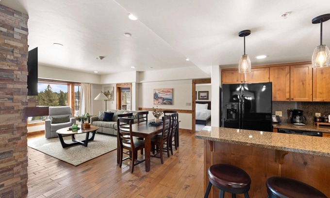 Tamarack Condo | Welcoming Condo|Pet Friendly|Fireplace and Patio
