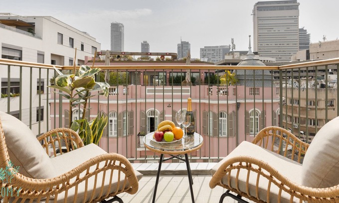 Tel Aviv City Center Apartment | White city Eclectic design Apartments