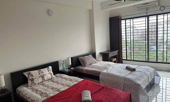 Chittagong Apartment | Wonderful 3-bedroom specious apartment with AC in West Khulshi,Chittagong