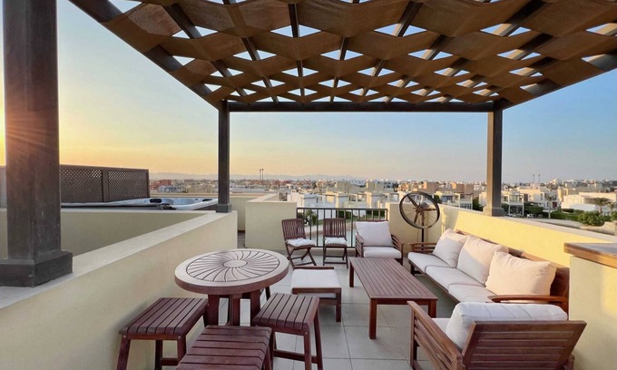 El Gouna House | Xuru Stays I Eclectic 2 BDR Twin House @ Tawila El Gouna