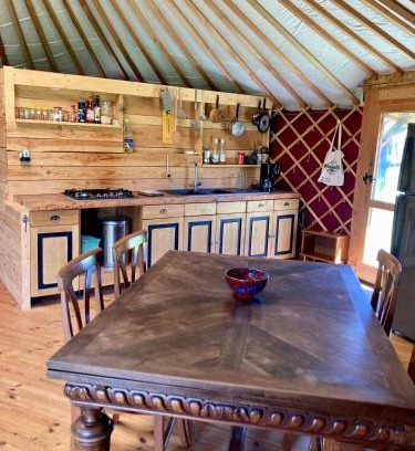 Saint-Germain-Laprade Other | Yourte tout confort éco-responsable