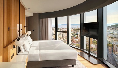 Premium Room, 1 King Bed, Non Smoking, Sea View (Corner)