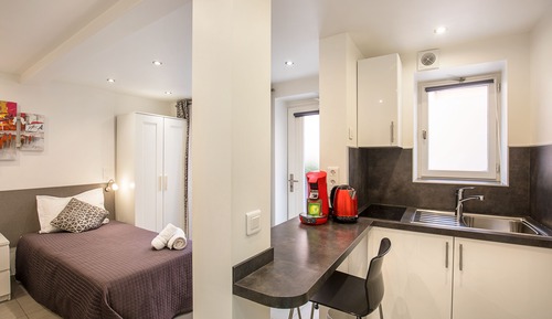 Superior Twin Room, Kitchenette