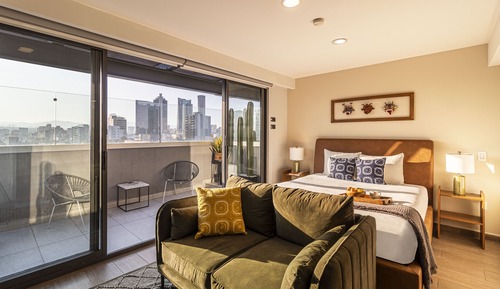 Studio Apartment with city view