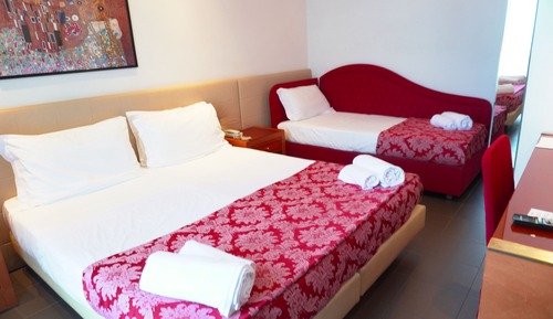 Quadruple Room, Sea View