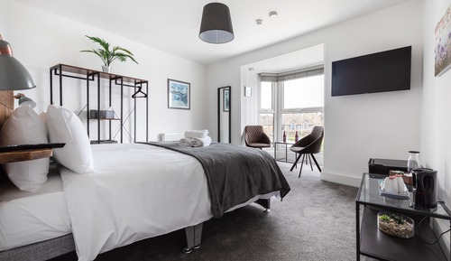 Deluxe Double Room, Ensuite, Sea View