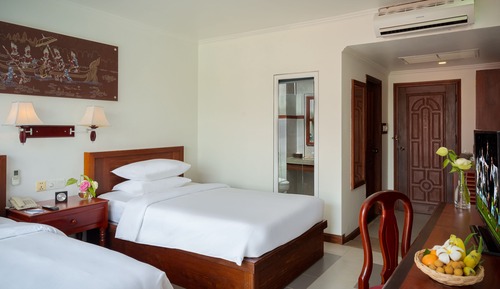 Luxury Double or Twin Room, Balcony, Pool View