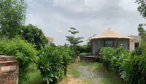 Wooden villa with private plunge pool
