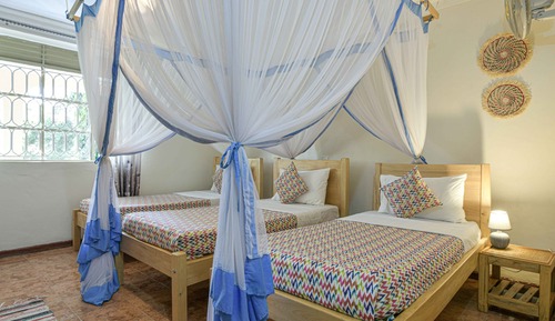 Deluxe Triple Room, 3 Twin Beds, Garden View