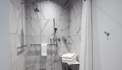 Room, 2 Queen Beds, Accessible, City View (Hearing, Roll-In Shower)