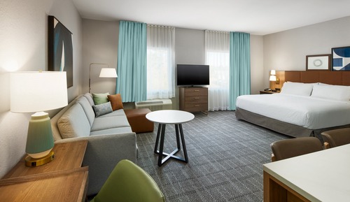 Studio Suite, 1 King Bed with Sofa bed, Kitchen