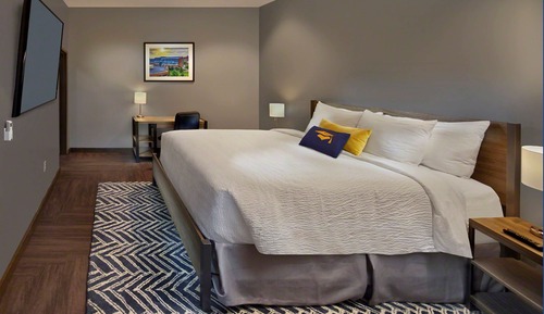 Suite, 1 King Bed, Accessible (Roll-In Shower)