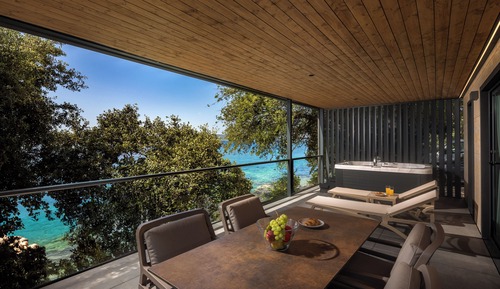 Mare Exclusive Mobile Home with Hot Tub, Sea View