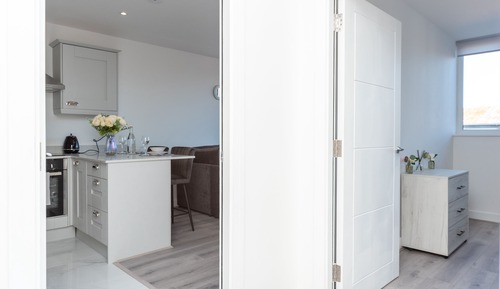 Apartment, Private Bathroom, Courtyard View (Modern)