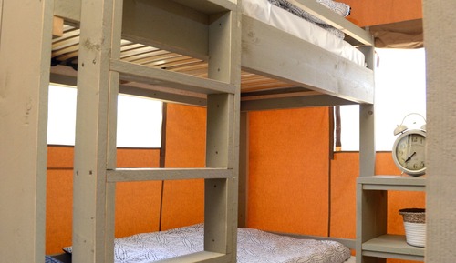 Family Tent, 2 Bedrooms, Pool View