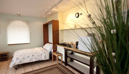 Bluffview Lodge #28 (Room with 1 Twin and 1 Queen, downstairs)