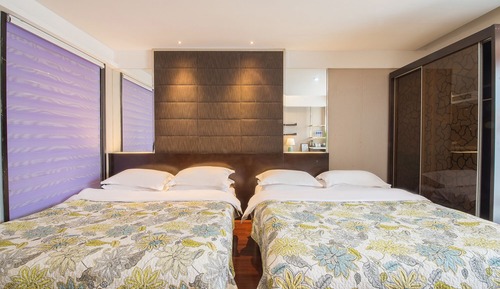 City Quadruple Room, 1 Bedroom, Kitchen, City View