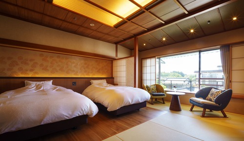 Japanese room with beds Non Smoking