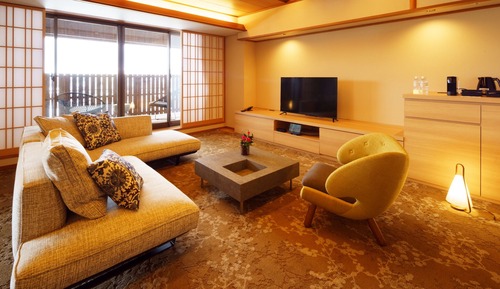 Deluxe Japanese-Western style room10 tatami mats + living room 12 tatami mats+ bedroom