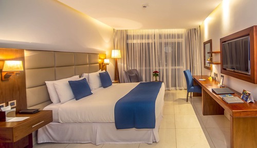 Superior Room, 1 King Bed, Balcony, View