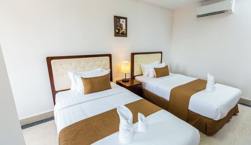 Superior Twin Room, 1 Bedroom, City View