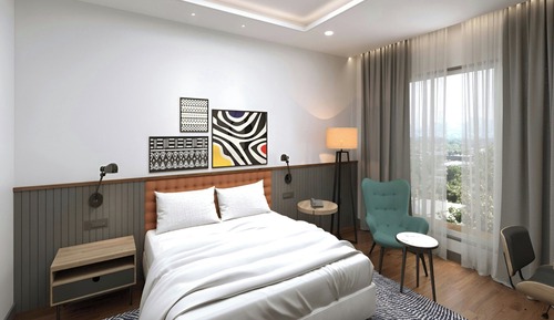 Suite, 1 King Bed, Non Smoking, Balcony (City View)