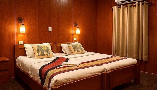 Double or Twin Room, Balcony, Garden View