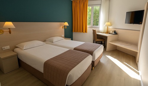 Classic Twin Room, Garden View