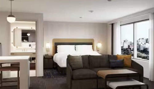 Room, 1 King Bed, Accessible, Kitchen (Mobility & Hearing, Roll-in Shower)