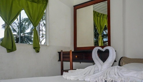 Deluxe Quadruple Room, Balcony, Garden View