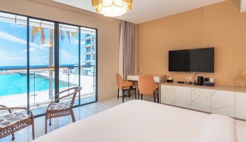 Deluxe Double Room, Balcony, Sea View