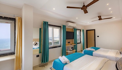 Superior Quadruple Room, Sea View