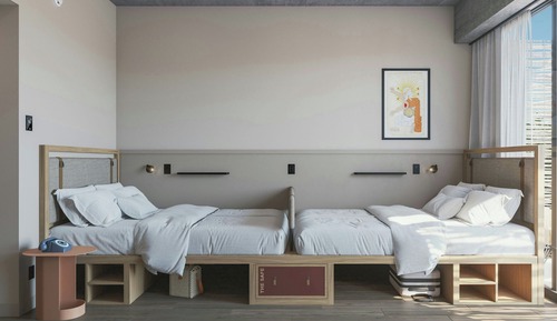 Room, 2 Queen Beds, Non Smoking