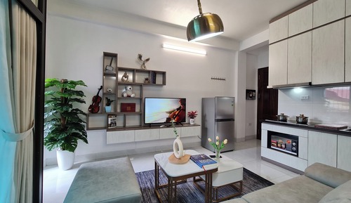 Deluxe Apartment, 2 Bedrooms, Kitchen
