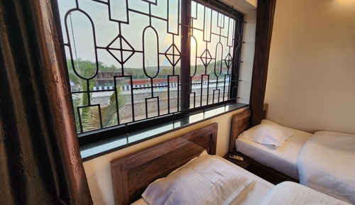 Standard Double or Twin Room, Balcony, Hill View