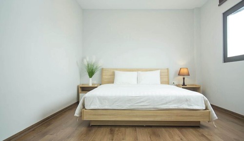 Business Apartment, Patio, City View