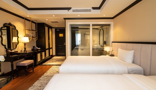 Deluxe Double Room, Partial Ocean View