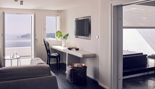 Maisonette with Hot Tub & Caldera Sunset View