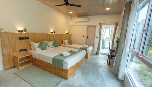 Deluxe Triple Room, Sea View