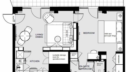 Apartment, 1 Bedroom, Patio