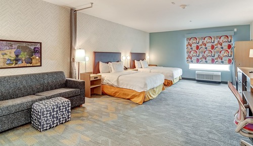 Studio, 2 Queen Beds, Accessible, Bathtub (Mobility & Hearing)