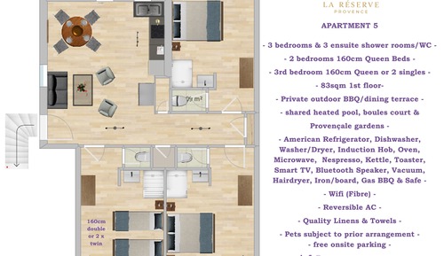 Apartment, 2 Bedrooms, Garden View (5)