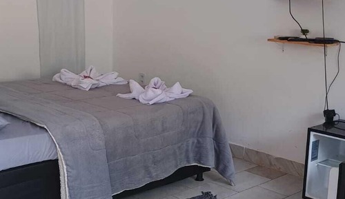 Basic Chalet, 1 Double Bed, Pool View