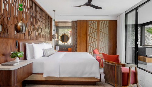 Basic Room, 1 King Bed with Sofa bed, Non Smoking, Ocean View