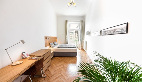 Classic Double Room, 1 Bedroom, Private Bathroom, City View