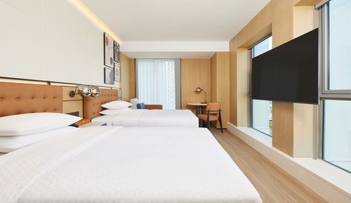 Room, 2 Double Beds, Mountain View