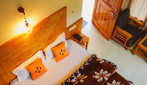 Premium Quadruple Room, Balcony, Mountain View