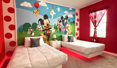 Design Double Room, 2 Double Beds, Non Smoking, Private Bathroom