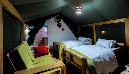 Junior Double or Twin Room, Balcony, Lake View